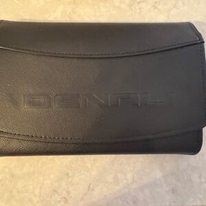 Denali Black Leather Wallet